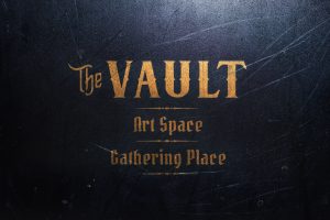 The Vault Logo on the Vault Door